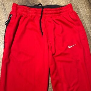Red Nike Sweatpants